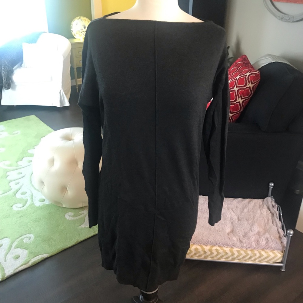 Charcoal gray sweatshirt dress size 0 by Coin 1804